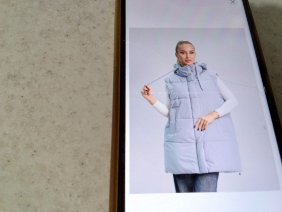 Женский пуховик-трансформер