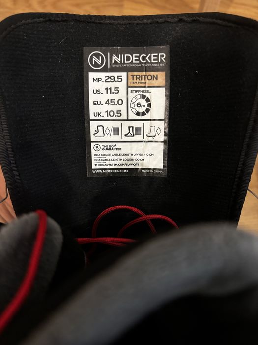 Boots Nidecker Triton