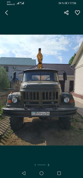Услуги ямобура. Зил-131.