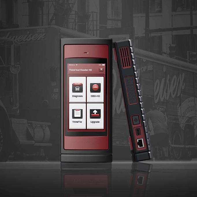 Thinktool reader hd - за тежкотоварни автомобили OBD2, български език