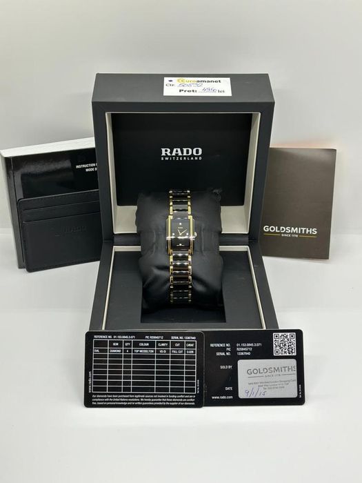 Ceas Rado Integral Diamonds 01.153.0845.3.071 -A-