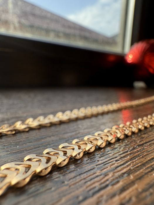 Алтын трос қолмен тоқылған 10грмдық