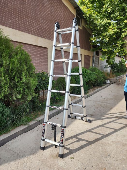 стремянка леснитца телескоп 6,20 метр