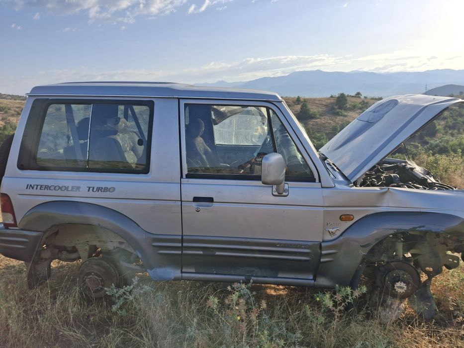 Hyundai galloper на части