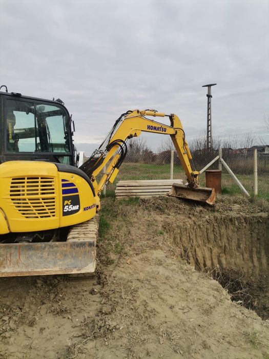 Miniexcavator Komatsu PC 55 anul 2024 5,5 tone