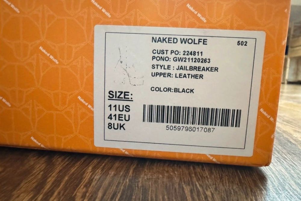Cizme Naked Wolfe piele