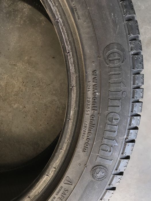 Set anvelope cauciucuri iarna Continental 215 60 R17 M+S cu profil 6mm