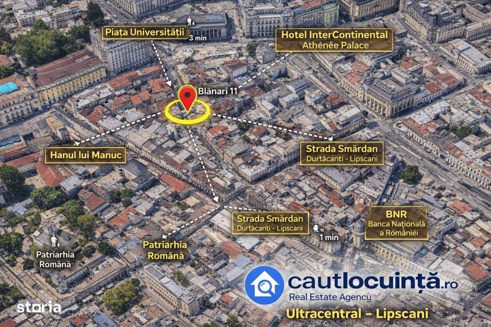 Apartament cu 3 camere | Calea Victoriei | Metrou Universitate 5' | Ce — fotografia 1