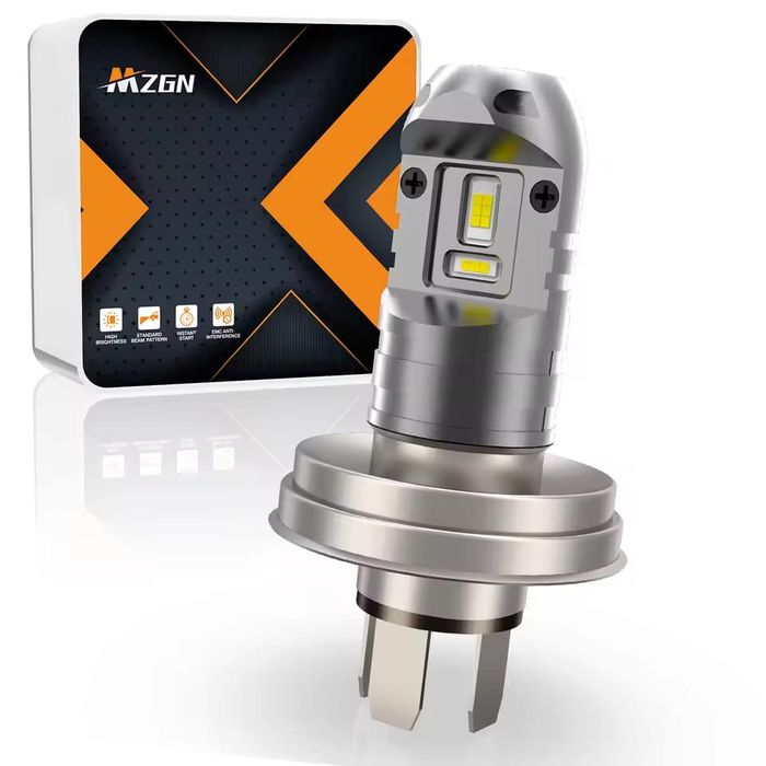 Bec led Ba20D / P45T / R20 / H4 24000Lumeni-200W