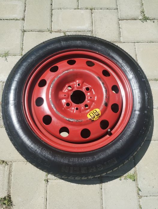 Janta cu anvelopa de rezerva Ford Ka 2 pe 15.