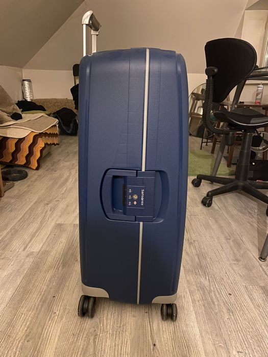 Samsonite S'Cure Spinner Suitcase, darkblue 81cm