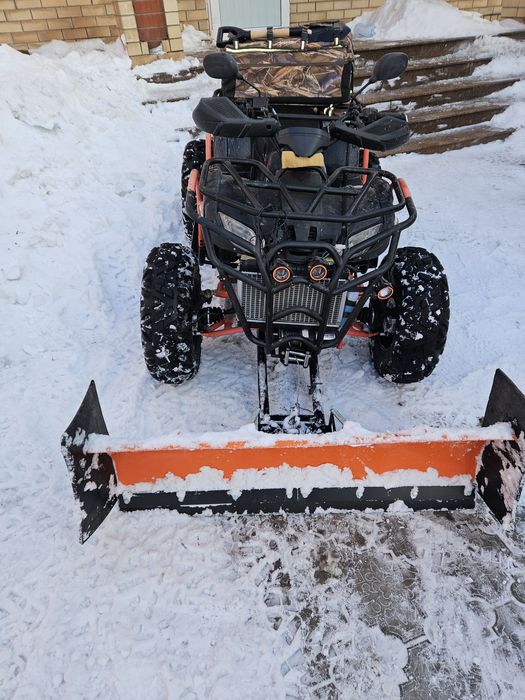 Квадроцикл с отвалом