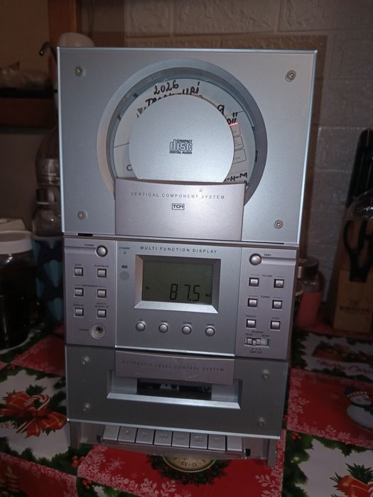 System vertical TCM - Cd, radio și casetă