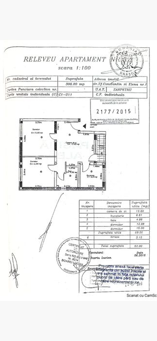 "Proprietar | 3 camere | Etaj 1 | Bloc cu 8 apartamente | Parcare + Boxă | 300 m Mall Sânpetru"