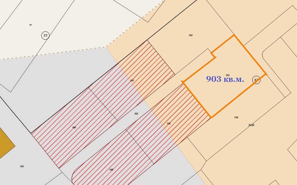 Продава се Парцел в Търговище, Център - 903 кв.м за 34 €/кв.м - Снимка #1