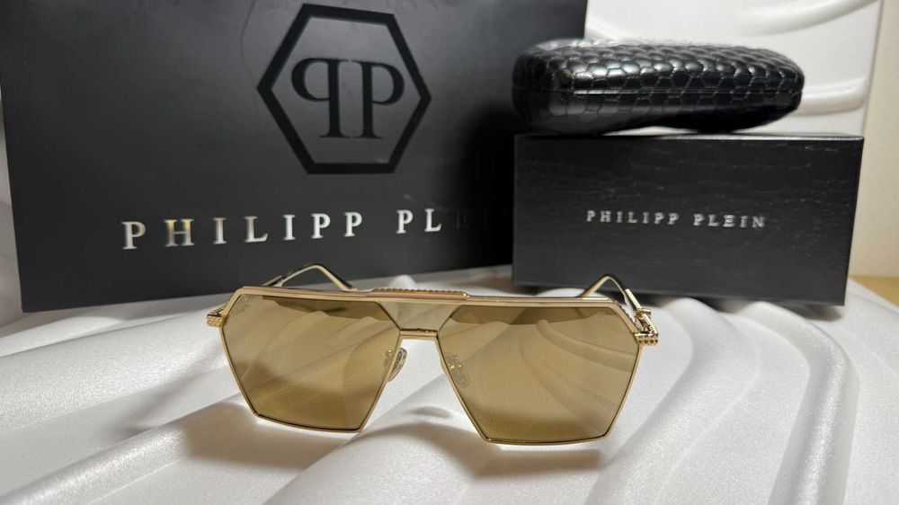 Philipp Plein 
Мъжки слънчеви очила SPP076V STUD 400G 66