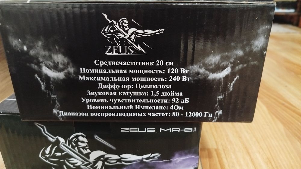 Мощные Momo Zevs 20см Эстрадные динамики