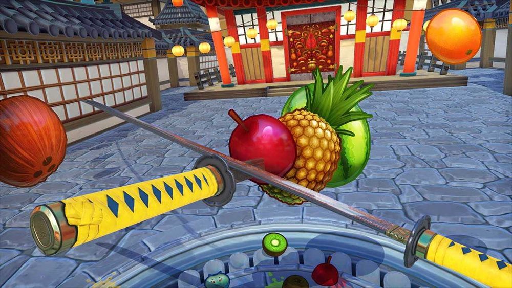 Новый Fruit Ninja VR для PS4 VR/ Игры для Пс4 Вр