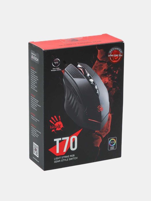 Проводная игровая мышь Bloody T70 (Terminator) Laser Gaming Mouse 1.4