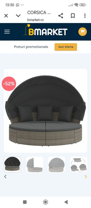 Vând baldakin terasa și gradina