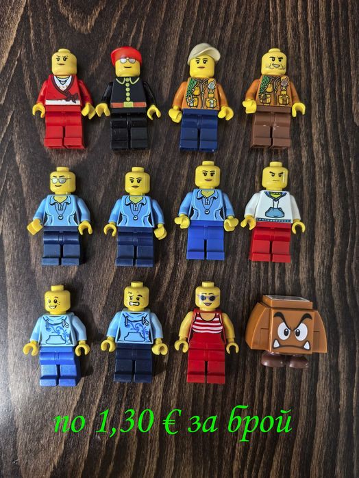 LEGO минифигурки рицари пирати нинджаго космос колекционерски стар уорс уестърн фортнайт властелинът на пръстените други ЧАСТ 2