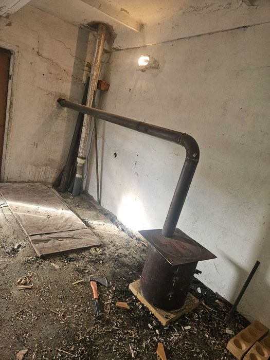 печь универсальная для гаража