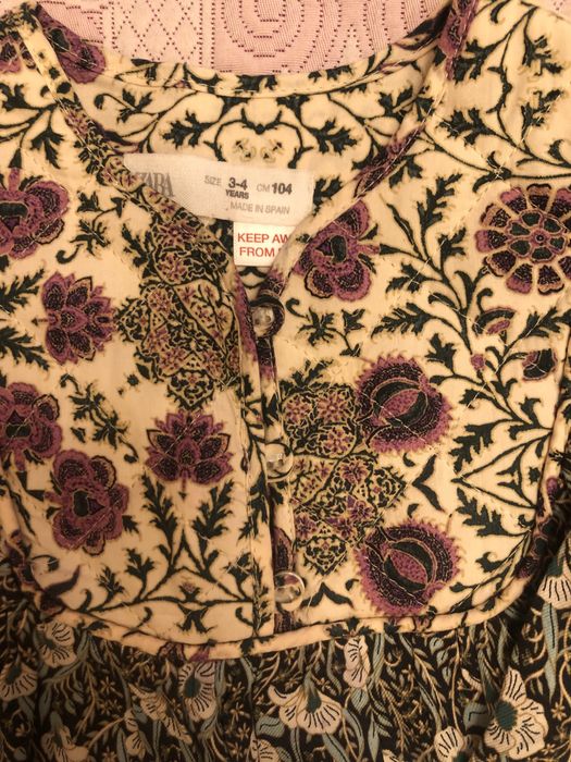 Летнее платье детское