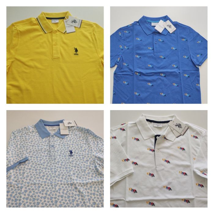 РАЗПРОДАЖБА U.S. Polo Assn.Оригинални мъжки тениски над 40 модела