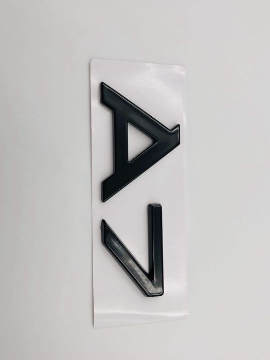 Emblema Audi A7 spate negru