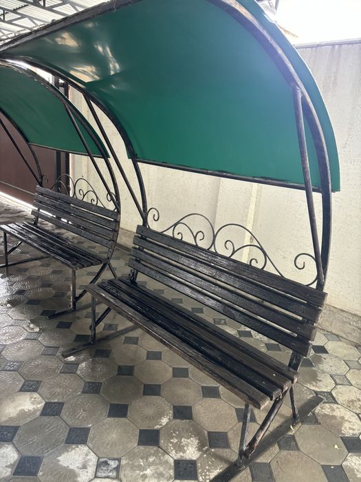 Скамейка кованная