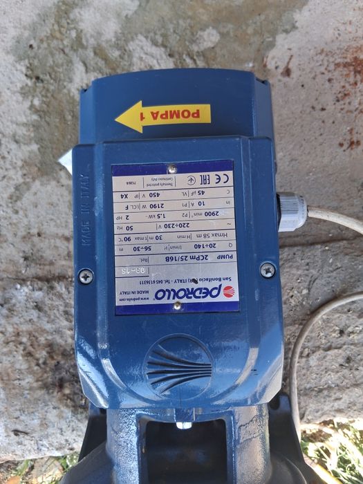 pompa de apă  folosita