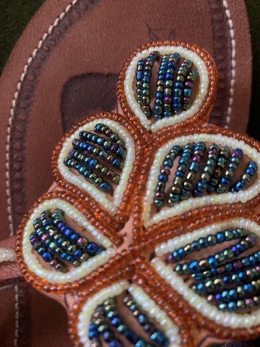 Дамски чехли естествена кожа