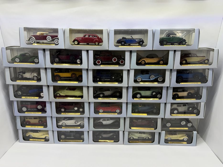 Lot 34 machete auto scara 1:43(11cm) colectia Atlas Franta Retro