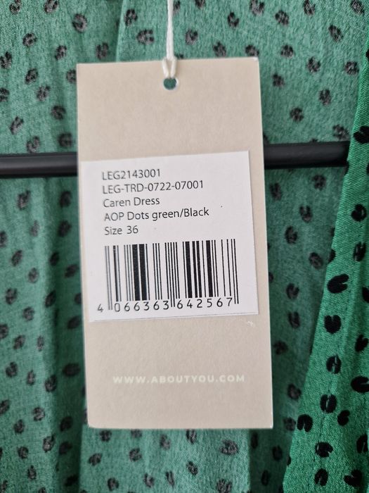 Нова рокля с етикет! Размер 36 -S