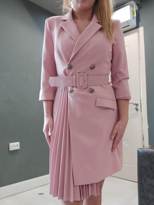 Рокля сако с плесе