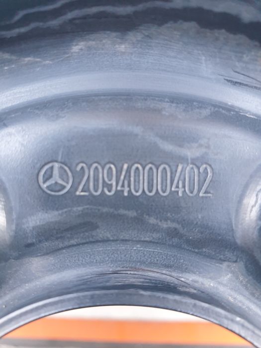 Оригинална резервна гума патерица за МЕРЦЕДЕС MERCEDES 16 цола
