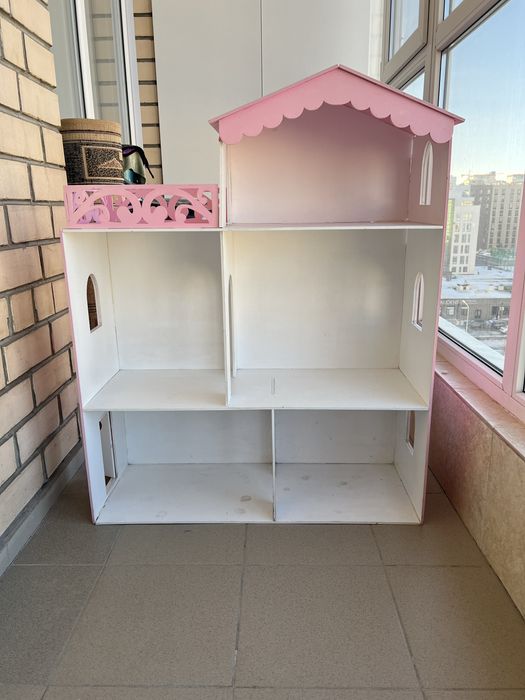 Детский игровой домик деревяный