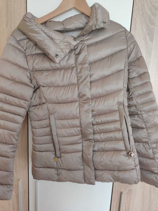 Дамско яке в цвят капучино