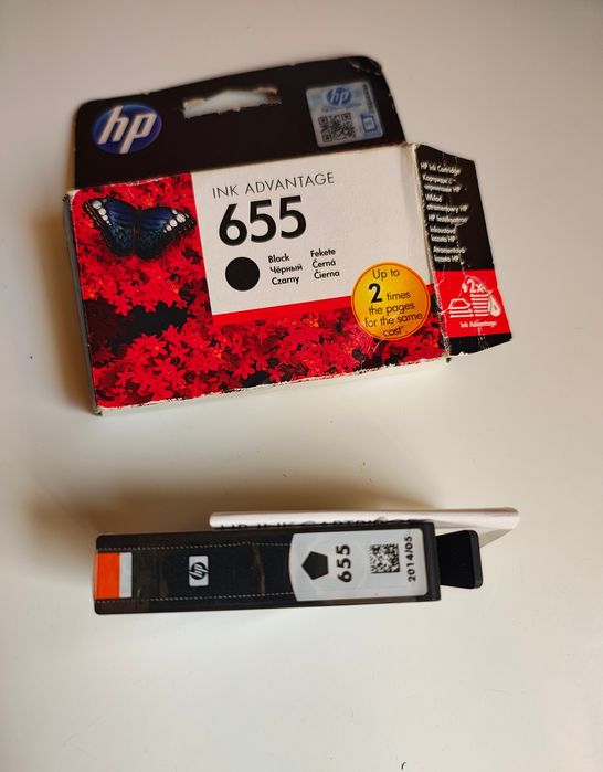 Cartuș imprimantă HP 655 Negru