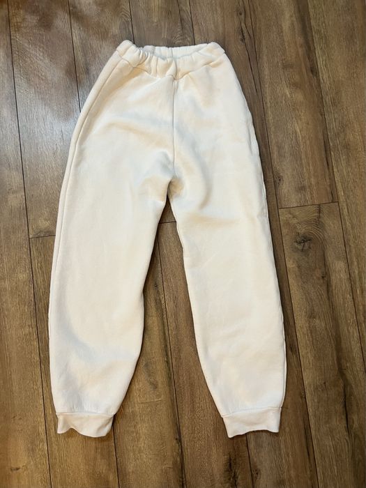 Белые теплые костюмы, размер s