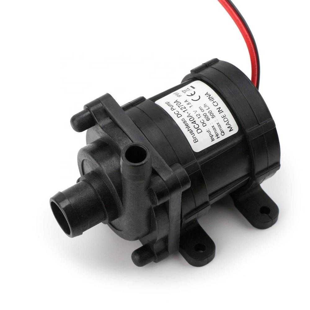 Мини водна помпа за градински езера, фонтани, шадравани, напояване 12v ...