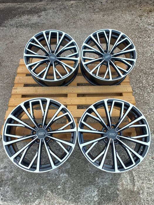 19 Audi S line 8.5j et35 A4 A5 A6 A7 A8 Q3 Q5 TT Black Diamond Нови..