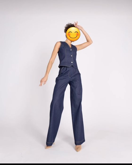 Продам джинсовую двойку