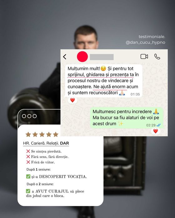 Psiholog online | Hipnoterapeut | Garanția rezultatului