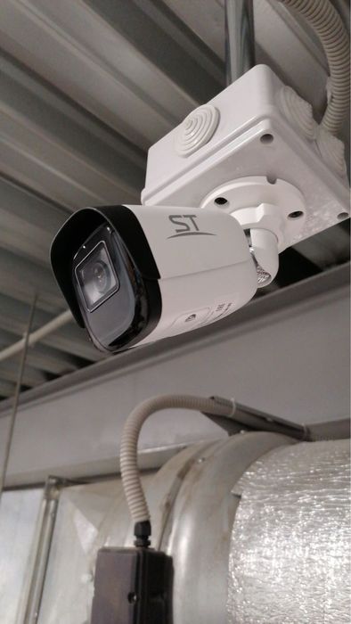 Монтаж камер видеонаблюдения