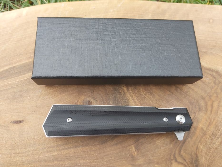 Сгъваем джобен нож стомана D2, D112