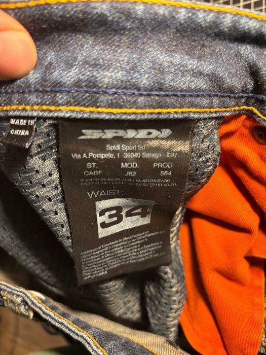 Spidi J-Tracker Slim Дънки за Мотор с протектори - размер 34 (M-L)