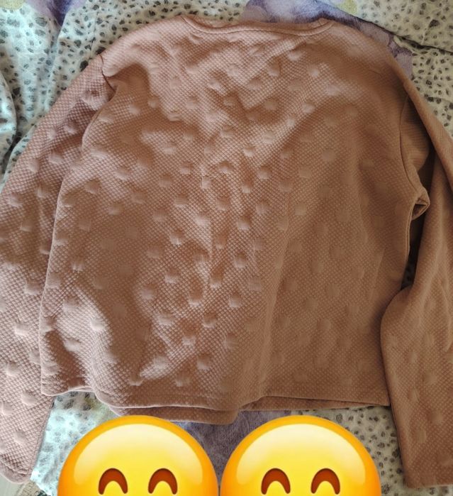 Комплект пола и блуза с дълъг ръкав