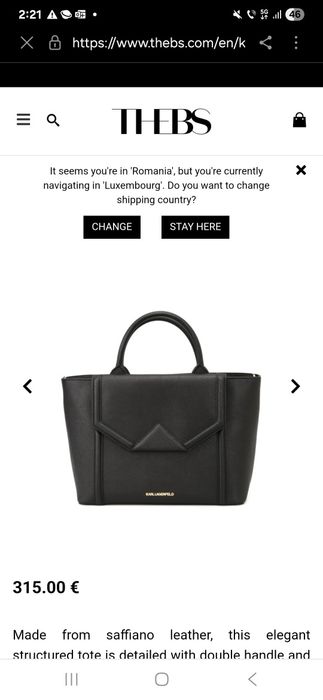 Geanta tote Karl Lagerfeld