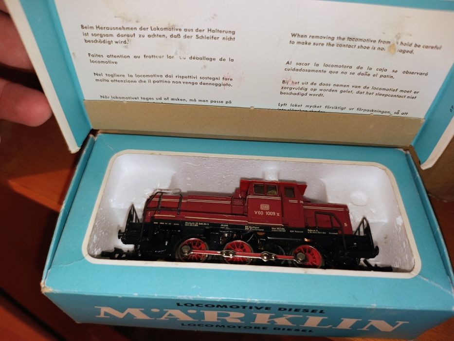 Locomotiva marklin trenulet AC excepțională